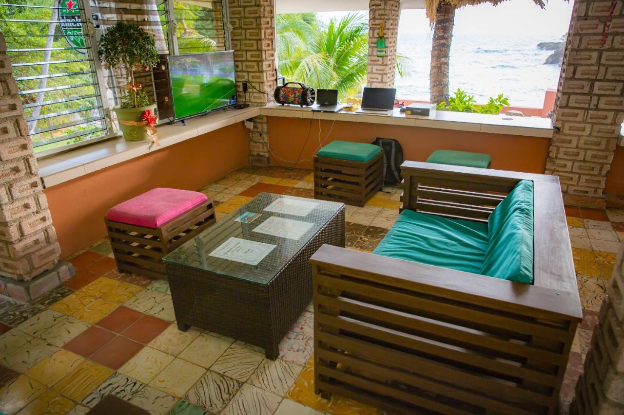 Hotel Restaurant Cyvadier Plage Jacmel Exterior foto